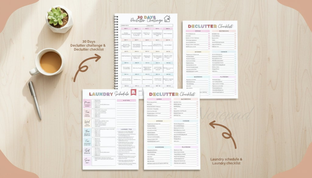 ADHD cleaning planner