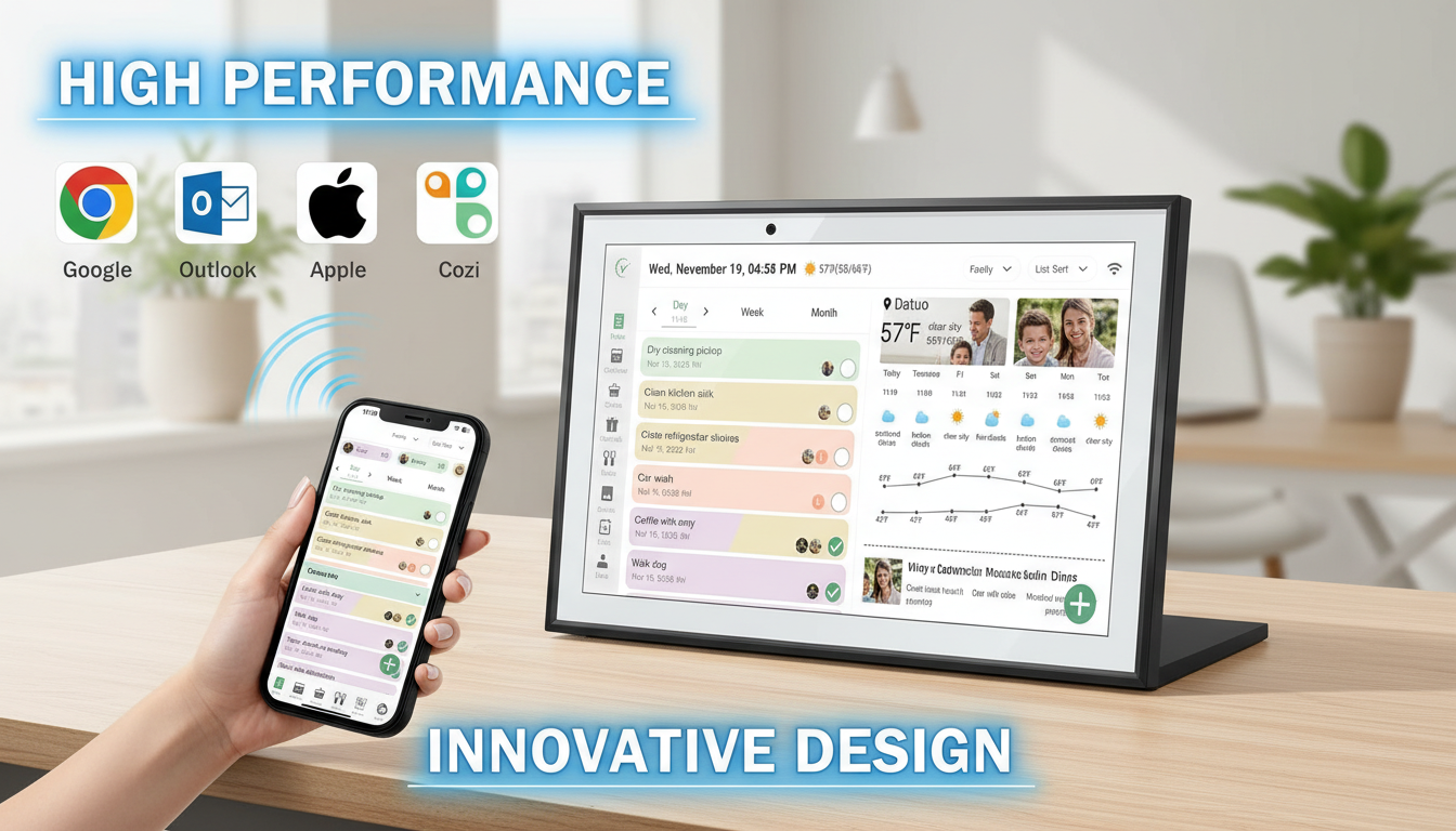 RROSKY WiFi Digital Calendar