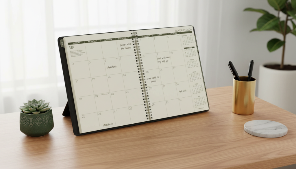 AT-A-GLANCE 2026 Monthly Planner