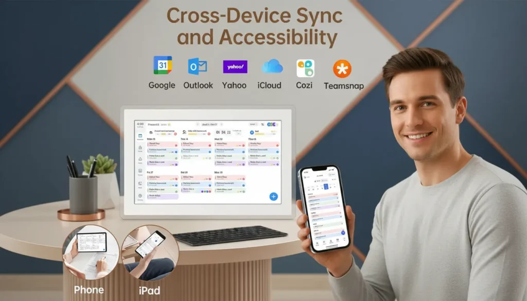 Digital Calendar Wall Touch Screen