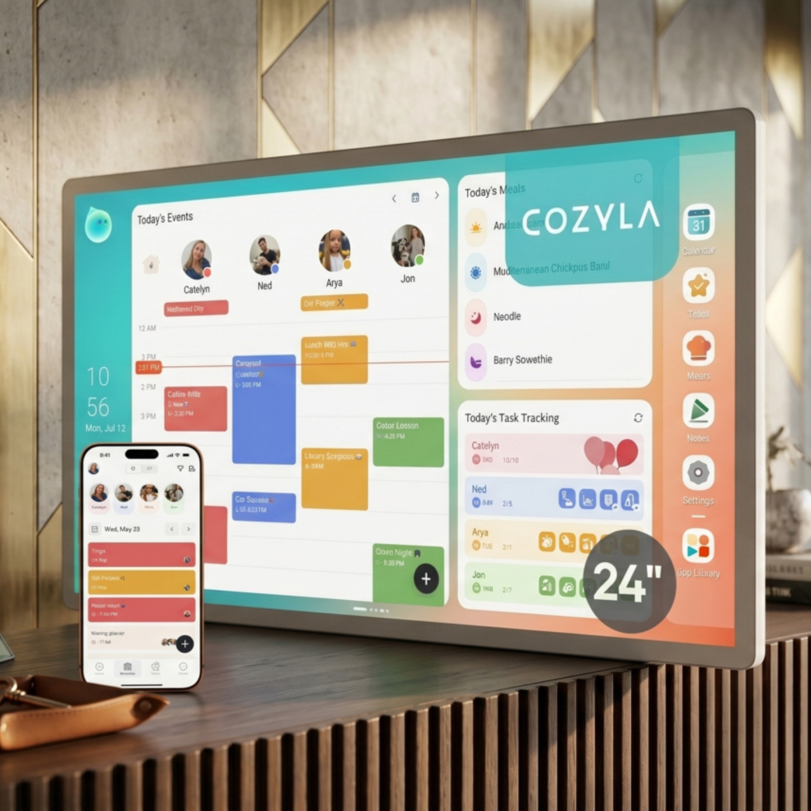 Cozyla Smart Digital Calendar