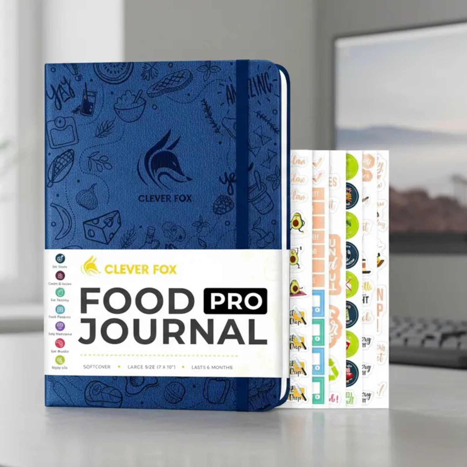 Clever Fox Fitness and Food Journal Pro