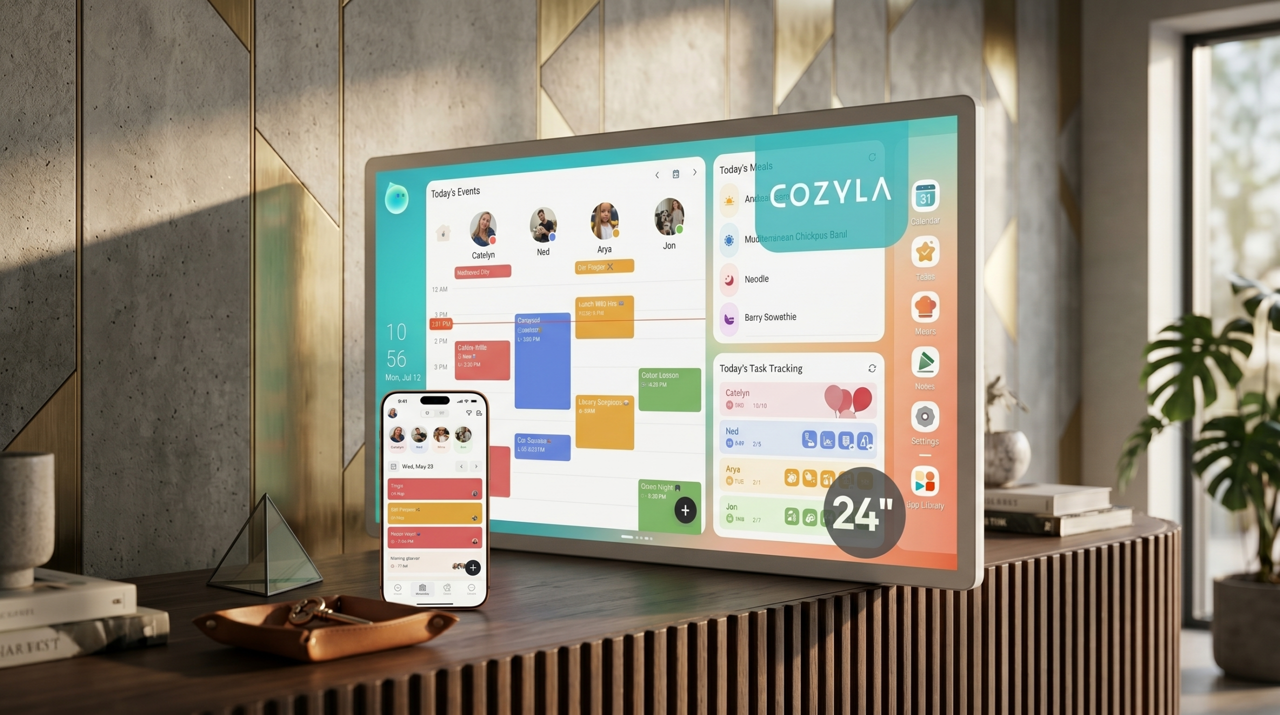 Cozyla Smart Digital Calendar